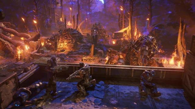 Gears of War 4: Brumak Boss Fight (4K 60fps) смотреть онлайн