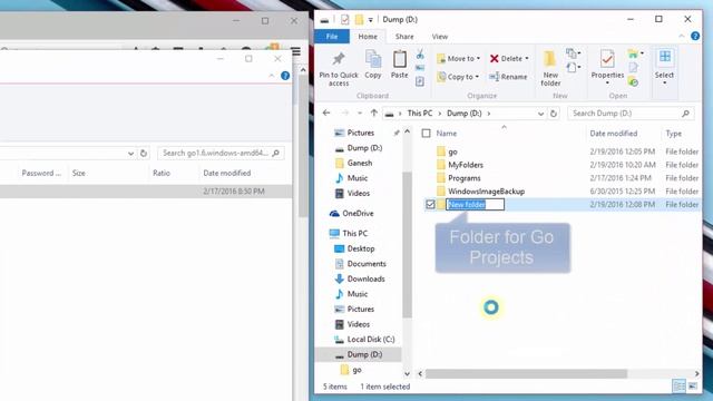 Step-by-Step Go installation on Windows смотреть онлайн