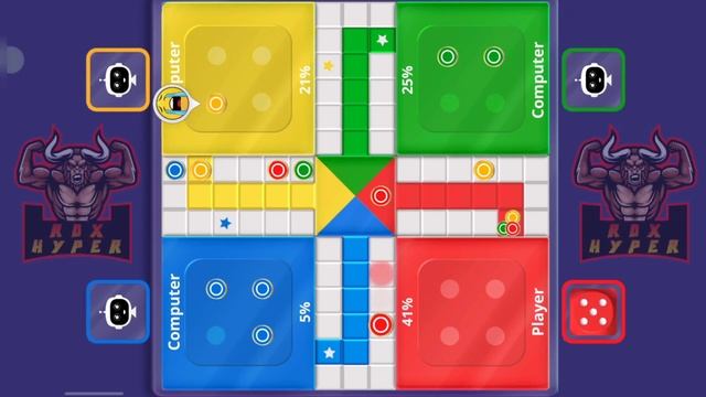 Ludo game in 4 players | Ludo King 4 players | Ludo gameplay | RDX HYPER #07 смотреть онлайн