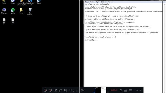 Wallpaper Engine Nasıl Yüklenir 2022 ?? смотреть онлайн