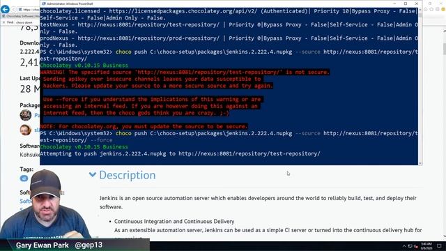 Chocolatey in the Organisation - Install Jenkins смотреть онлайн