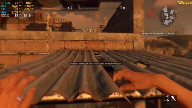 Dying Light - GT 710 - BENCHMARK смотреть онлайн