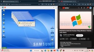 windows xp samsung theme error crazy