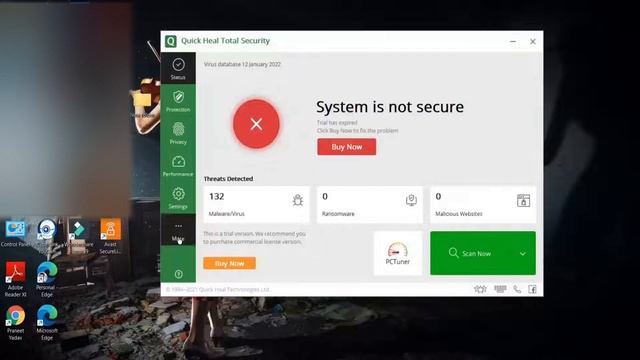 How to uninstall Quick heal total security | Very easy step to remove password then uninstall QHA смотреть онлайн