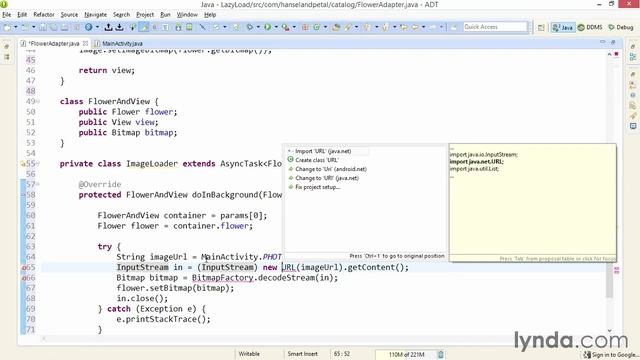 04 03 lazyload (Connecting Android Apps to RESTful Web Services) смотреть онлайн