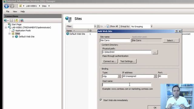 🔴 COMO CRIAR SERVIDORES WEB COM WINDOWS SERVER смотреть онлайн