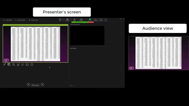 Use Advanced PowerPoint Presenter View features in Zoom with 1 screen (Windows) смотреть онлайн