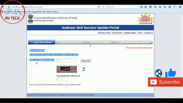 Aadhaar Update online Part 4 |Check Update Status|Aadhaar Details|Request by Post|Enrolment Center смотреть онлайн