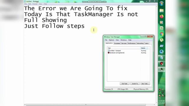 FIX: How To Fix Windows 7 Task Manager All Tabs Not Showilng [2020] смотреть онлайн