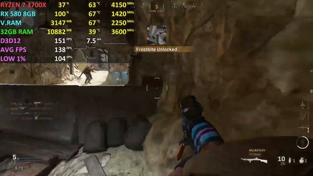 Call of Duty: Modern Warfare - Multiplayer | RX 580 8GB + Ryzen 7 3700X | Very Low Settings смотреть онлайн
