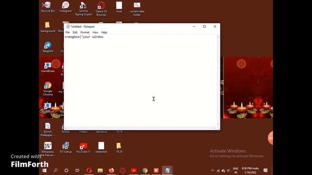 How to create Fake Error in Windows || Fake Error Prank || Tech in 2022