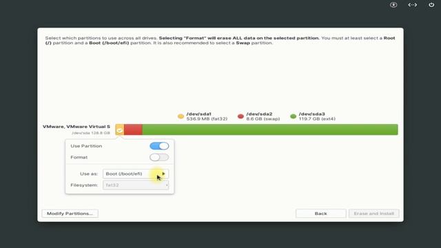 How to Install Elementary OS with Manual Partitions on a UEFI PC | Step by Step Installation Guide смотреть онлайн