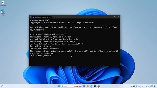 How to install WSL (Windows subsystem for Linux) on Windows 11 смотреть онлайн