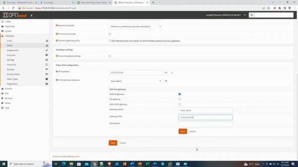 How to Install and Configure OPNsense 23.1 Firewall on VMware Workstation 17 Pro