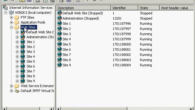 Creating 300 Websites in Windows 2003 on IIS 6 смотреть онлайн