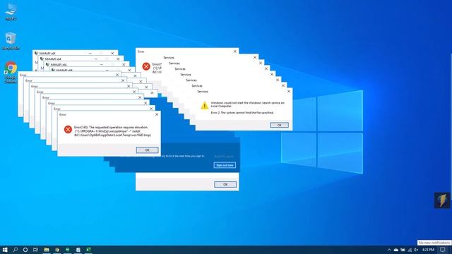 Windows 10 Crazy Error смотреть онлайн