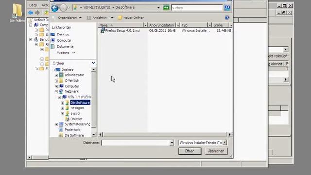 Softwareinstallation über Gruppenrichtlinien GPO | Windows Server 2008 HD смотреть онлайн