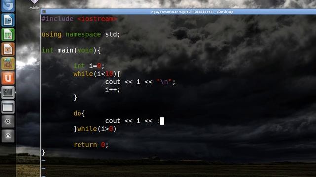 while in c++ смотреть онлайн