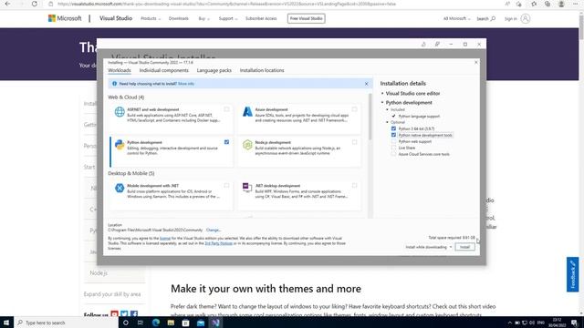 How to install visual studio 2022 on windows 10 смотреть онлайн