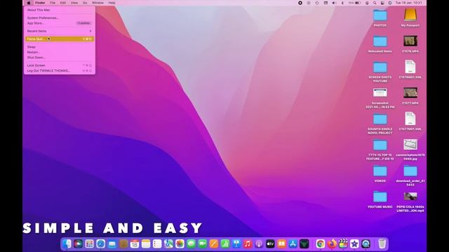 HOW TO LOCK SCREEN IN MACOS MONTEREY 12.1 смотреть онлайн