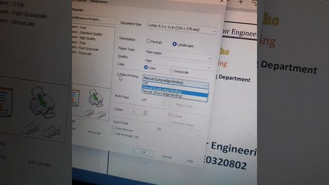 طريقة الطباعة على وجهين الورقة في طابعة epson التي تدعم الطباعة على وجهين смотреть онлайн