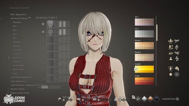 Code Vein - Eva Roux Character Creation смотреть онлайн