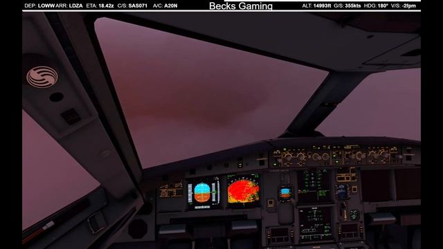 ✈️Lets fly! Vienna(LOWW) to Zagreb(LDZA) - Microsoft Flight Simulator 2020 - A32NX ILS смотреть онлайн