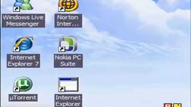 Make a Fake Virus Shutdown Command 98 2000 XP VISTA смотреть онлайн