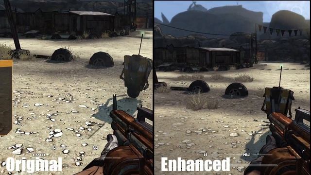Borderlands GOTY Enhanced vs Original Borderlands 1 (Both PC Max) Graphics Comparison смотреть онлайн