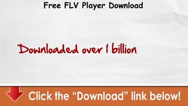 Free FLV Player Download смотреть онлайн