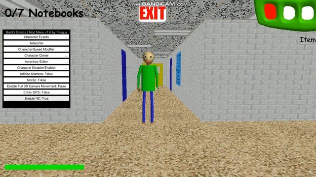 Como tener el MOD MENU de TRAMPAS para BALDI'S BASICS In Education And Learning muy FACIL смотреть онлайн