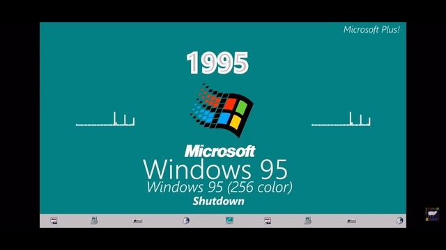 Windows 95 (256 Color) Shutdown смотреть онлайн