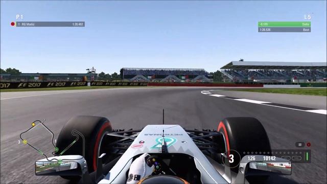 F1 2017 Britain Hotlap + Setup: 1:26.336 (World Record) смотреть онлайн