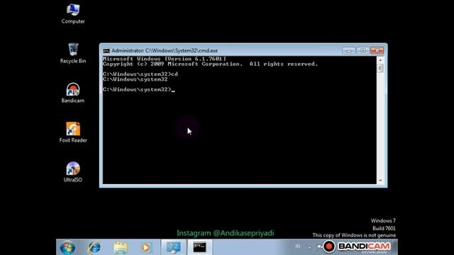 CARA MUDAH || MENGHILANGKAN WINDOWS 7 IS NOT GENUINE BUILD 7601 смотреть онлайн