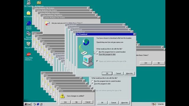 Windows 98 Crazy Error [720p/HD] смотреть онлайн