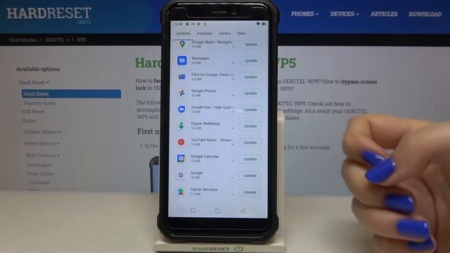 How to Update Apps in OUKITEL WP5 – Find Newest App Versions смотреть онлайн