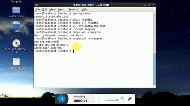 installing samba (practical) смотреть онлайн