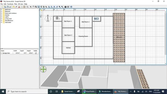 House Design Project in Sweet Home 3D Part 3 (Urdu/Hindi) смотреть онлайн