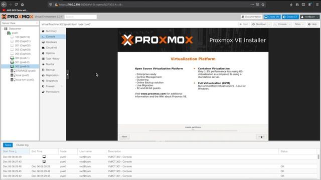 Test drive: Proxmox 6.1 + Cluster + CEPH - Parte 1 (audio mejorado) смотреть онлайн