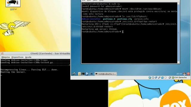Netboot + Repositorio Local from DVD смотреть онлайн