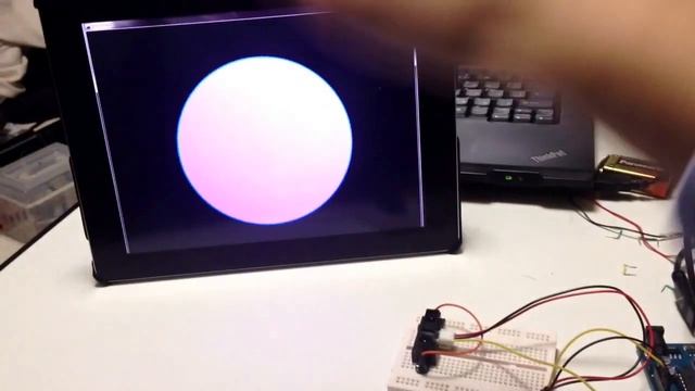 Programming × Distance Sensor + iPad = New Music Instrument смотреть онлайн