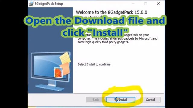 How to get Desktop Gadgets back in Windows 8, 8 1 or 10 смотреть онлайн