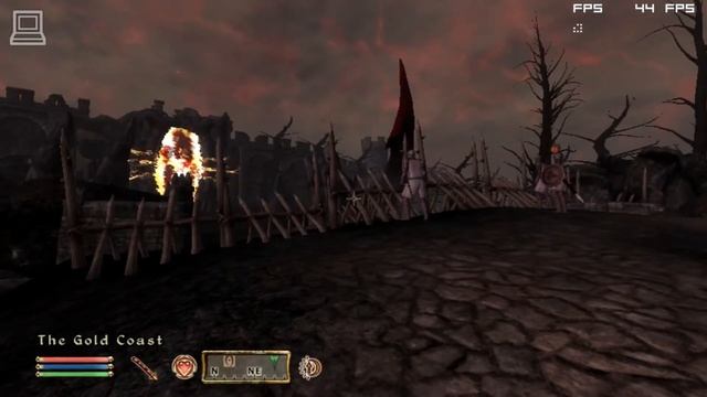 The Elder Scrolls Oblivion Gameplay ATI Radeon X700 Pro смотреть онлайн