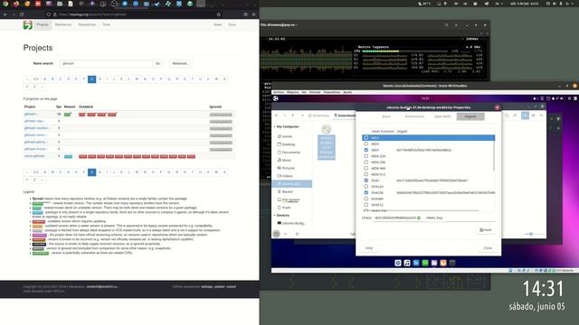 #GtkHash - Verifica de forma FÁCIL el #MD5 de los ISO #Linux смотреть онлайн