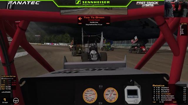 iRacing: Fast Track Sims Sprint League - Volusia - Feature 30 Laps - Take 2 смотреть онлайн
