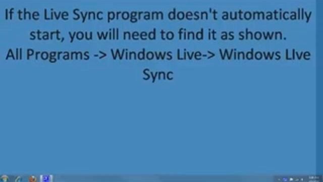 Live Sync Video.avi смотреть онлайн