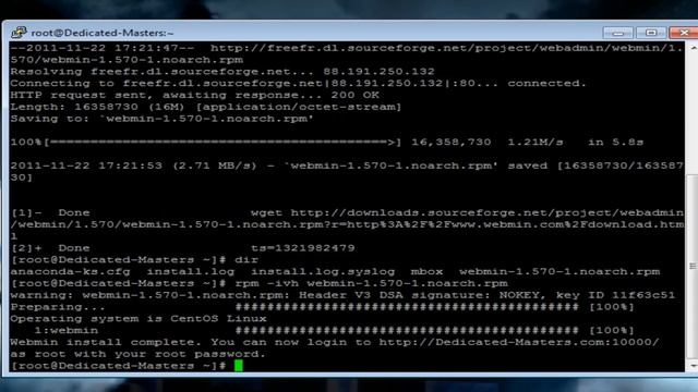 How to install Webmin on a linux Dedicated/VPS Server смотреть онлайн