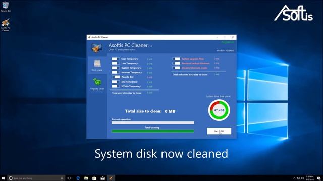 Asoftis PC Cleaner - How clean computer смотреть онлайн