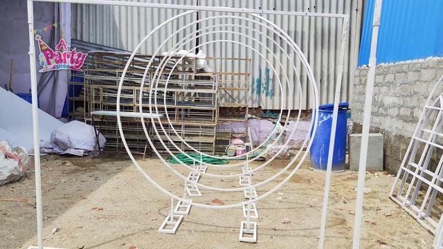 Portable Backdrop Stands, Circular Ring, Wedding Bacdrop, Heart Shape Balloon Frame #partyrentals смотреть онлайн
