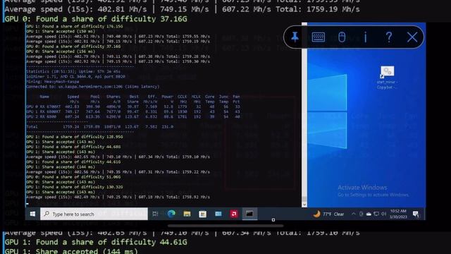 Kasapa mining, Windows, AMD, RX6700xt, rx6800xt, rx6800, stable смотреть онлайн